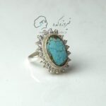 انگشتر فیروزه زنانه دستساز کد 907 - Image 5