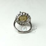 انگشتر نقره زنانه با نگین فیروزه کد 902 - Image 5