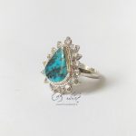 انگشتر زنانه فیروزه نیشابوری کد 927
