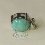 گردنبند زنانه فیروزه نیشابور نقره کد 920