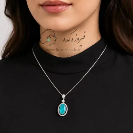 گردنبند فیروزه نیشابور