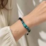 دستبند مهره فیروزه کد 964